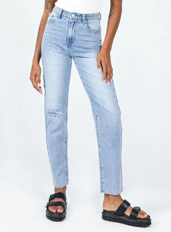 Evelyn Low Rise Denim Jeans