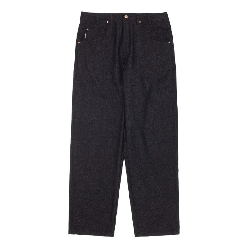 GX1000 - Baggy Denim Pants Black