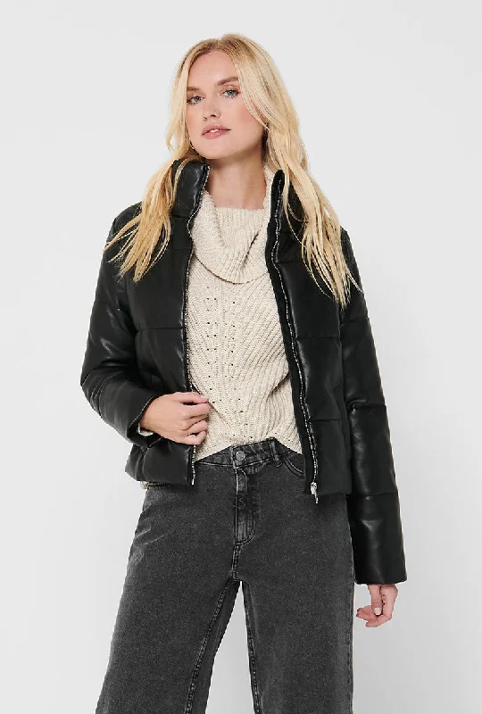 JDY TRIXIE FAUX LEATHER JACKET