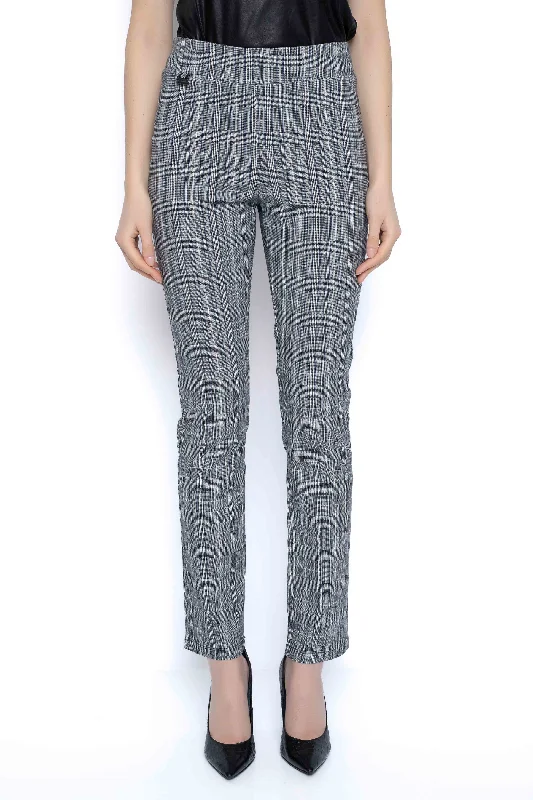 Bengaline Pull-On Slim Leg Pants