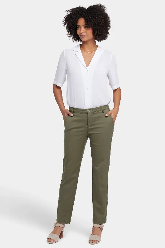 Sadie Slim Pants - Avocado