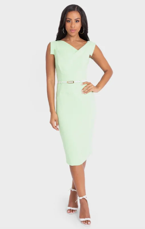 Jackie O Dress - Paradise Green