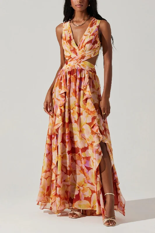 Noya Floral Maxi Dress