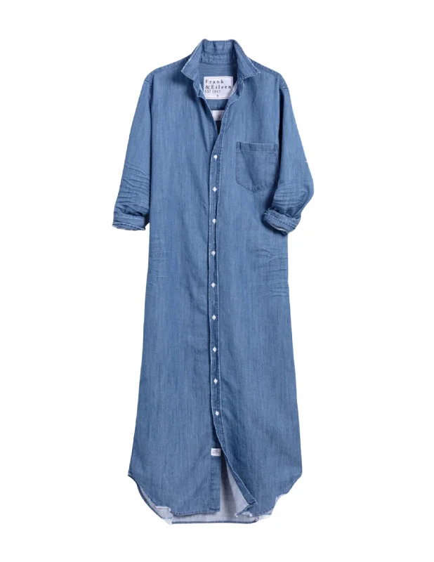 Rory Shirt Dress-VWD-Vintage Stonewash Denim