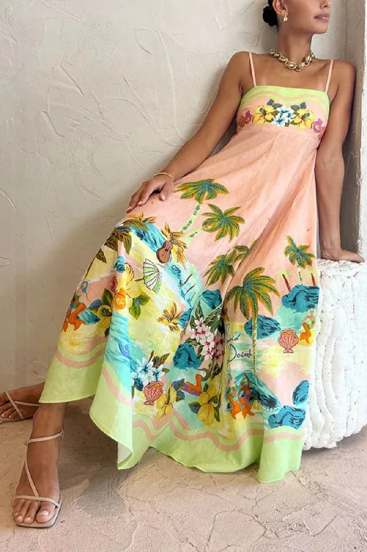 Sipping On Sunshine Maxi Dress