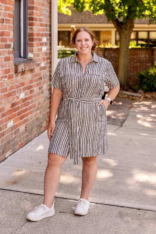 Utility Shirt Dress