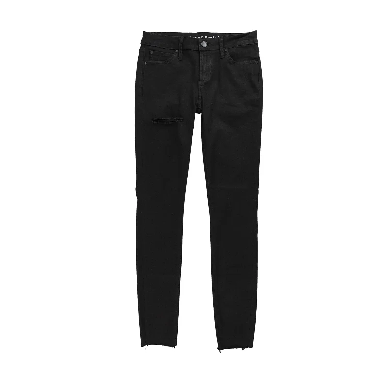 Articles of Society Womens Sarah Skinny Fit Jeans, Black, 26