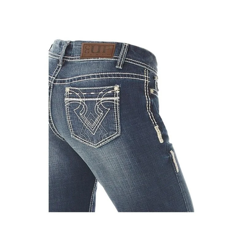 Cowgirl Up Western Jeans Womens Bootcut Medium Stonewash CGJ30605