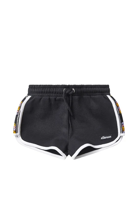 Ellesse Girl Longo Tape Short, Black