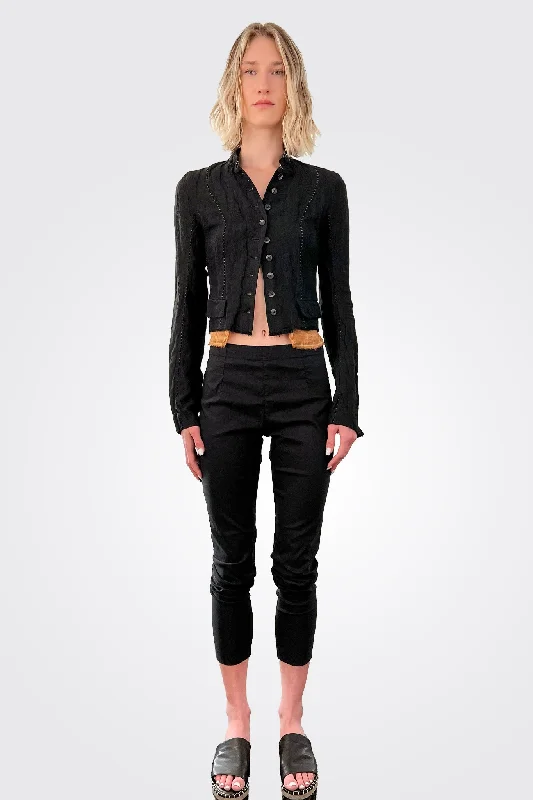 Slim Trousers - Black