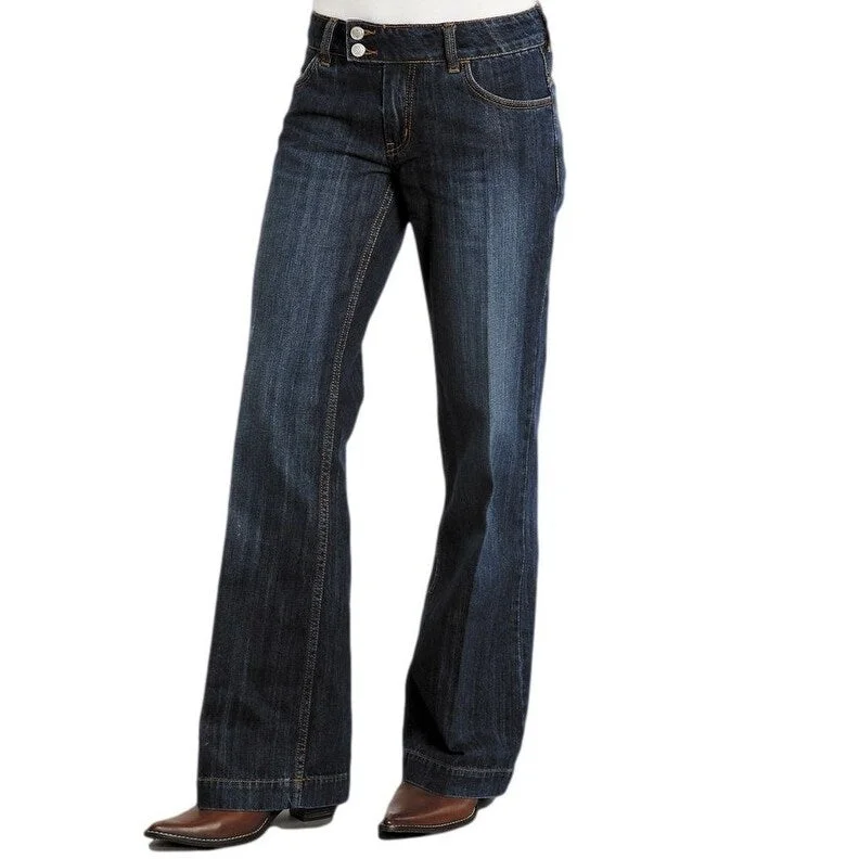 Stetson Western Denim Jeans Womens Trouser Royal 11-054-0202-0030 BU