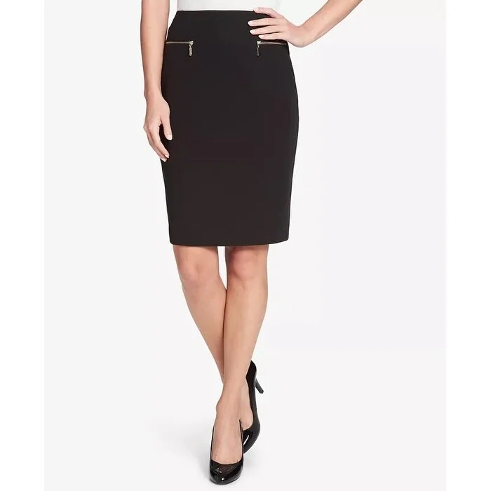 Tommy Hilfiger Women's Pencil Skirt Black Size 12